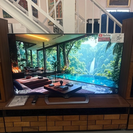 シャープ　テレビ　60インチ　2017年　3ヶ月保証