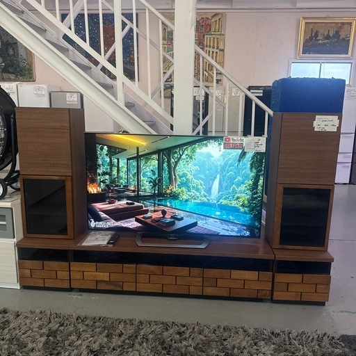 ニトリ　テレビボード3点セット　ブロリック