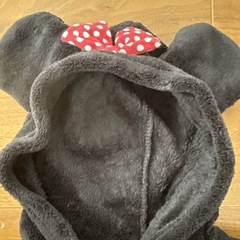 Disney ディズニー ミニーフリース マント ポンチョ の画像
