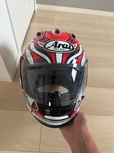 芳賀 Arai RX-7 RR5 フルフェイスヘ(レプリカ）
