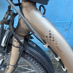 ブリジストン電動自転車20インチチャイルドシートの画像
