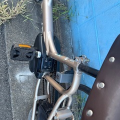 ブリジストン電動自転車20インチチャイルドシートの画像