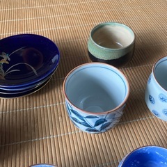 湯呑み、茶葉セットの画像
