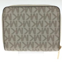 マイケルコース　JET SET TRAVEL ミッド ジップウォレット スモール-MKシグネチャーの画像