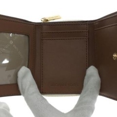 マイケルコース　JET SET TRAVEL ミッド ジップウォレット スモール-MKシグネチャーの画像