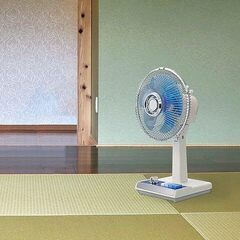 🍀【新品・未使用品】ミニレトロ扇風機 「昭和風のレトロで懐かしい、ミニ扇風機。」　管理No2の画像