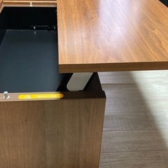 お取引中】日本製天然木のローテーブルの画像