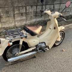 ☆ 美車　ホンダ　リトルカブ　4速　セル付き　バッテリー新品　AA 01    305〜 調子良好　和歌山市　登録書類付きの画像