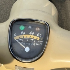 ☆ 美車　ホンダ　リトルカブ　4速　セル付き　バッテリー新品　AA 01    305〜 調子良好　和歌山市　登録書類付きの画像