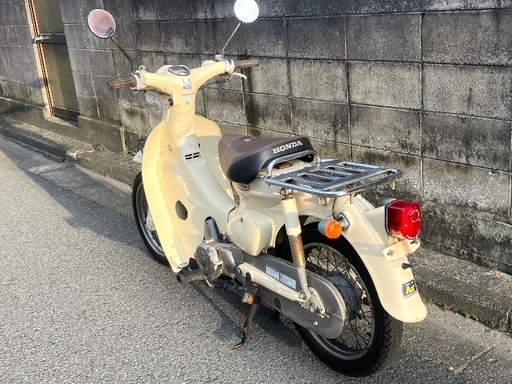 完売御礼☆ 即乗り　美車　ホンダ　リトルカブ　4速　セル付き　バッテリー新品　AA 01    305〜 調子良好　和歌山市　登録書類付き