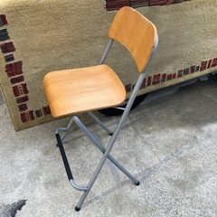 【座面高63cm】IKEA/イケア 折りたたみ式チェア　カウンターチェア　椅子　イス　ハイチェア　バーチェア　FRANKLIN バースツール　ナチュラル　インテリア　オシャレ家具　お洒落の画像