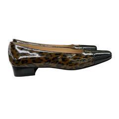 186005 Salvatore Ferragamo サルヴァトーレフェラガモ エナメルパンプス レオパード柄 DR46198  23 [0000000000262]の画像