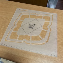 手作り封筒テンプレートの画像