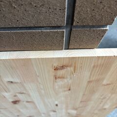 木の板 お湯じりしますの画像