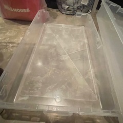 無料！ベッド下　収納ケース　ボックス　2個の画像