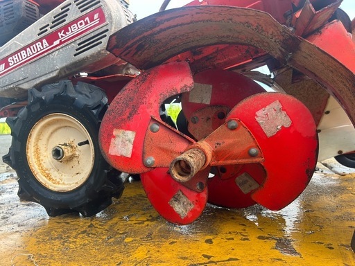 シバウラ マルチ管理機 マルチャー仕様 8馬力 畝立 マルチ ビニール