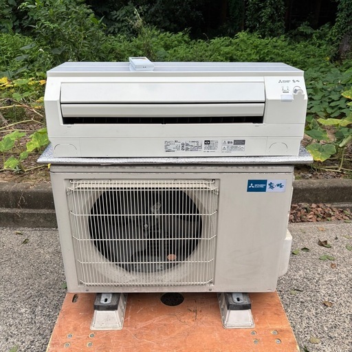 【⭐️全額返金保証⭐️クリニック済】　三菱電機　5.6kW ルームエアコン　霧ヶ峰 Sシリーズ パウダースノウ [おもに18畳用 /2