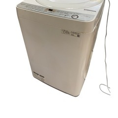 SHARP　洗濯機の画像