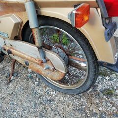ホンダ、カブC50　不動車、ベースに。(その２)の画像
