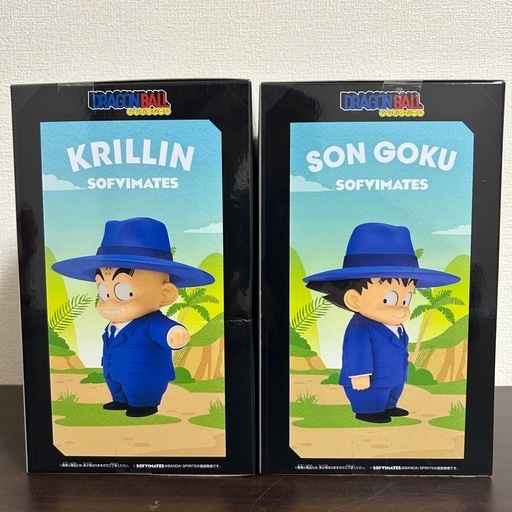 ドラゴンボール　フィギュア　SOFVIMATES　孫悟空　クリリン　18点 ドラゴンボールフィギュア SOFVIMATES 孫悟空 クリリン 2体