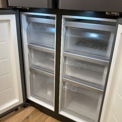 【軽トラック90分無料貸出サービス有】AQUA4ドア冷蔵庫の画像