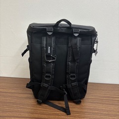【未使用保管品】XLARGE エクストラ リュック バック ラージリュック ボックスリュック タグ付き ブラック ロゴ ナイロン メンズの画像