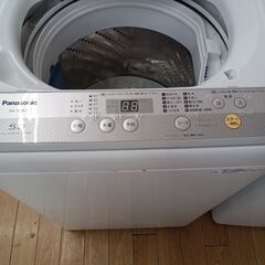 ★リユースのサカイつくば店★TK6581 Panasonic 洗濯機 NA-F50B11 5.0kg  18年製 動作確認／クリーニング済み　【リユースのサカイつくば店】 の画像