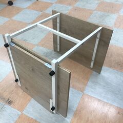 【ジャングルジャングル石川金沢店】  レンジ置き 木目調 W47×D37×H48 クリーニング済み												の画像