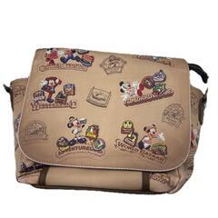186001 現状品 Disney ディズニー Disney ディズニー 35周年記念 カメラバッグ  帽子 ドナルドダック ファンキャップ 3点まとめ売り [250826HM190046]の画像