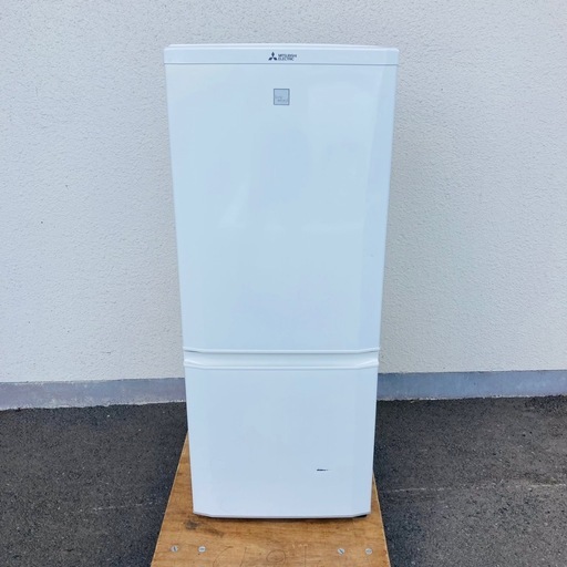 MITSUBISHI 三菱　ノンフロン冷凍冷蔵庫　146L MR-P15EZ-KW形　2016年製　動作品