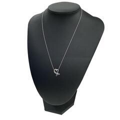 186005 TIFFANY&Co. ティファニー ラビングハート ネックレス シルバー シルバー925/ダイヤモンド レディース [0000000000290]の画像