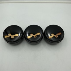 玉川漆器　ちらし寿司お椀　３個　イブ・サンローランの画像