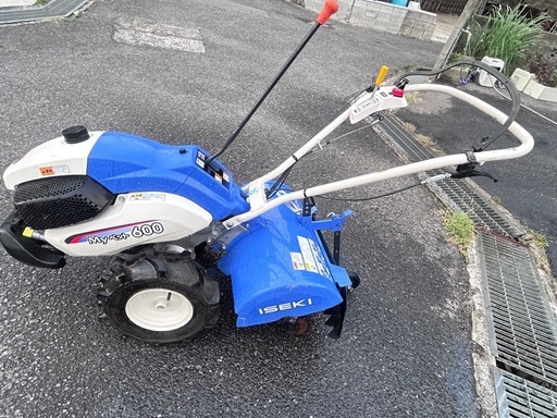 中古イセキKCR600-HX 管理機耕運機Myペット600 6.2馬力 (タントウ