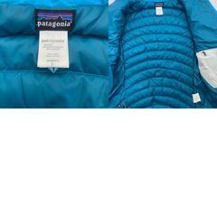 186005 現状品 patagonia パタゴニア Patagonia DOWN SWEATER 84682  L ブルー ナイロン レディース [0000000000295]の画像