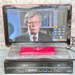 シャープ「BD-HDV22」VHS・Blu-ray・HDD一体型レコーダーの画像