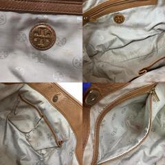 186005 現状品 Tory Burch トリーバーチ TORY BURCH ハンドバッグ　ショルダーバッグ　2WAY ブラウン レザー レディース [0000000000297]の画像