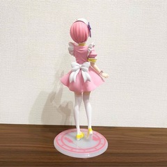 箱無し フィギュア リゼロ ナースメイド姿 ラム レム 2点セットの画像