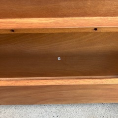 木製ローテーブル 110cm幅の画像