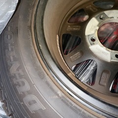 【引取限定】ジムニー JB64用 DUNLOP WINTER MAXX スタッドレスタイヤ＆ホイール4本セット（175/80R16）の画像
