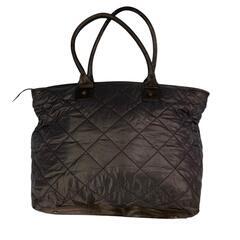 186005 Tory Burch トリーバーチ キルティング トートバッグ ブラック ナイロン [0000000000302]の画像