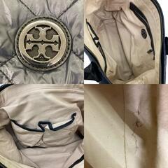 186005 Tory Burch トリーバーチ キルティング トートバッグ ブラック ナイロン [0000000000302]の画像