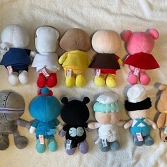 アンパンマン　ぬいぐるみ　11体セットの画像