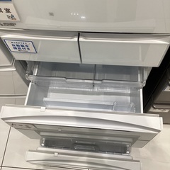 【家電1年保証】MITSUBISHIの2023年製　5ドア冷蔵庫　451Lの画像