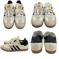 186000 現状品 adidas アディダス adidas スニーカー　SAMBA SAMBA 27 ホワイトベージュ メンズ [250911HM060193]の画像