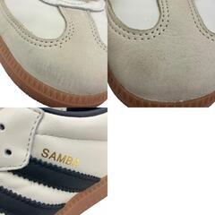186000 現状品 adidas アディダス adidas スニーカー　SAMBA SAMBA 27 ホワイトベージュ メンズ [250911HM060193]の画像