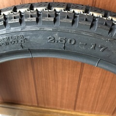 新品未使用品！オートバイ用タイヤ NR6  2.50-17 4PR の画像