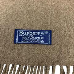 180059 Burberrys バーバリーズ マフラー ブラウン カシミヤ [0000000000311]の画像