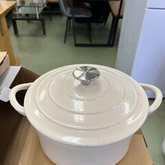【リサイクルショップ ピカソ 小松原】🍲✨BONNE BONHEUR ホーロー鍋 22cm【新品未使用・箱付き】✨🍲★7881★の画像
