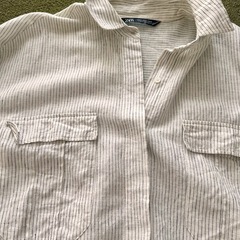 ZARA シャツワンピースの画像