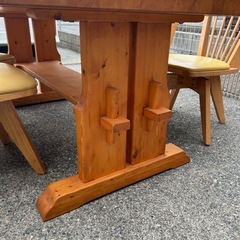 さらに値下げました ダイニングテーブルの画像